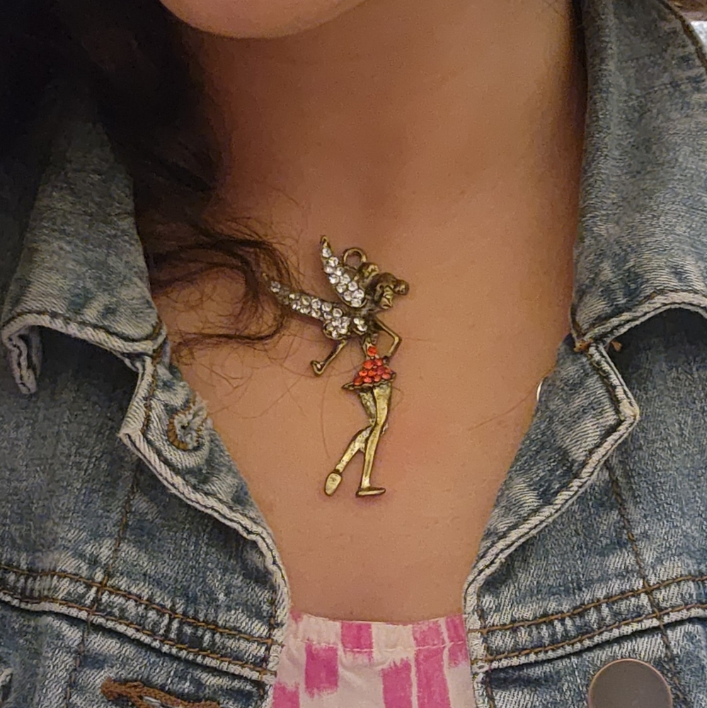 Cute Thinkerbell necklace pendant
